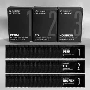 0.8g Brow Lash Lamination Sachets 3-5mins Lash Perm Lotion Kit Lash Lift Solution Sachet Eyelash Lift and Brow Nourishing Oil