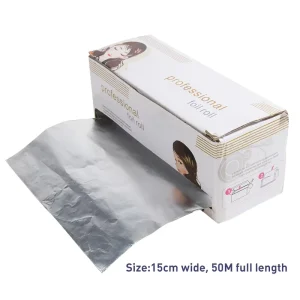 1 Roll 12*13cm Thickened Hair Coloring Aluminum Foil Barber Styling Tools Salon Tint Nail Stickers Tinfoil Hairdressing Foil