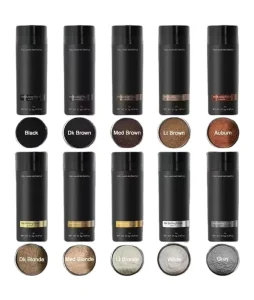 10 Colors Hair Fiber Powder Hair Building Fibers OEM