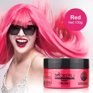 10 Colors Temporary Hair Coloring Wax Heat Protection Ammonia Free UV Protection Strong Hold Mineral Rich Anti Frizz Natural