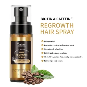 100% Natural Biotin Scalp Massage Hair Tonic Rosemary Hair Growth Oil Serum 60ml Vitamin Hair Loss Treatment Spray