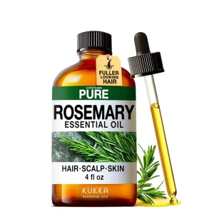 100% Natural Herbal Rosemary Hair Oil Private Label 4 Fl oz 118ml Nurtures Scalps Nourishes Hair Essential Oil