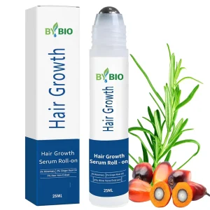 100% Organic Vegan Nourishing 25ml Scalp Hair Loss Treatments Growth Roll on Oil Hair Regrowth Serum