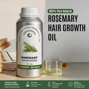 100% Pure Therapeutic Grade Rosemary Essential Oil Natural Aromatherapy for Hair Growth Scalp Nourishing Massage Bulk