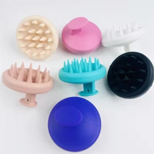 100% Silicone Scalp Massage Devices Head Massager Shampoo Scalp Hair Brush Scrubber Shower Scalp Brush Exfoliator