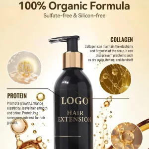 100% Sul Fate&Paraben Free Nourishing Professional Organic Clarifying Deep Cleaning Smoothing Bio Keratin Hair Shampoo