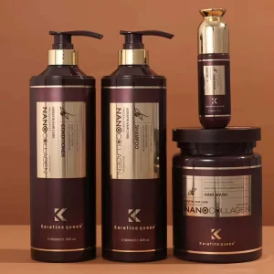 1000ml High Quality Formaldehyde Free Nano Collagen Nourishing Hair Treatment Care Set