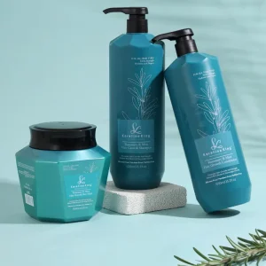 1000ml Natural Anti Dandruff Hair Loss Biotin Sulfate Free Rosemary Hair Professional Shampoo Conditioner Set