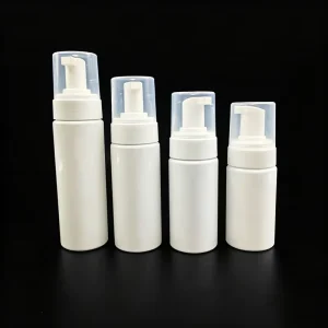 100ml 120ml 150ml 200ml Foaming Bottle PET Plastic Facial Cleanser Foam Mousse Pump Bottle