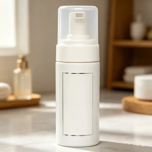 100ml 150ml Clear White PET Foaming Pump Bottle Empty Mousse Dispenser for Facial Cleanser Body Wash Lotion Bottle