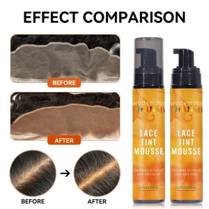 100ml Lace Tint Mousse Foam Lace Tint Hair Foam 3 Colors to Choose