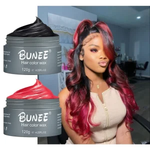 120g Matte Finish Silver Grey Temporary Hair Coloring Wax