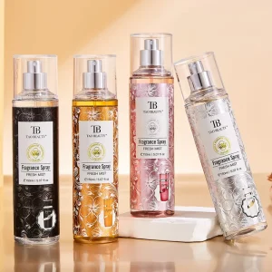150ml Luxury Body Fragrance Spray Customizable Long Lasting Floral Fruit Scent Fresh Mist Perfume Unisex