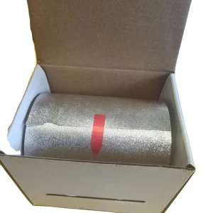 15micx12.7cmx250m Silver Smooth Hairdressing Foil Rolls Hair Salon Foil Roll