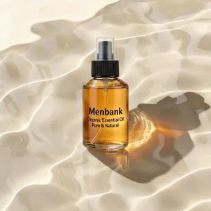 15ml 30ml 60ml Round Clear Glass Essential Oil Bottle Packaging with Sloping Shoulder Thick Bottom for Hair Oil