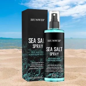 180mL 300ml Natural Aloe Sea Salt Spray for Hair Thickening Texturizing Volumizing Curl Sea Salt Hair Spray