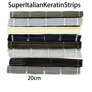 1kg Keratin Strips for Hair Extensions Trendy Wide Fast Melting Strong Adhesion Non Harmful to Hair for Salon & Personal Use
