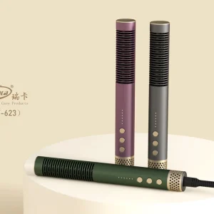 2 in 1 Straightener Brush Hair Straightener Comb Curler Electronic Hair Brush Straightener