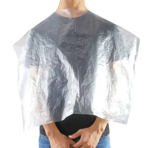200 Disposable Hairdressing Cutting Cape Salon Gowns Hair Cut Cutting Salon Stylist Barber Cape Hairdresser