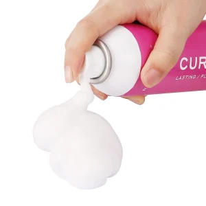 200ML Setting Mousse Professional Fast Drying Curls Hair Styling Mousse