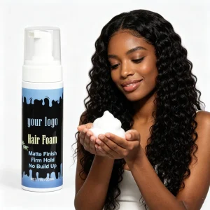 200ml Hair Mousse Foam Hair Care Foam Styling Mousse Curly Hair Styling Mousse Support Custom Label