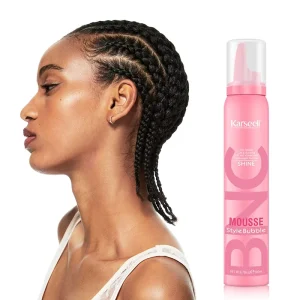 200ml Karseell Moisturizing and Conditioning Strong Fast Styling Ladies Curly Hair Mousse Private Label Curl Foaming Mousse