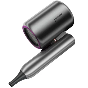 2400W Ionic Hairdryer with High Speed Vertical Curling Iron Home and Salon Hair Extension Tools Made in China