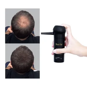 27.5g Natural Black Private Brand Top Sale Hair Loss Concealer Keratin Hair Thickening Fiber