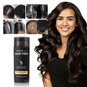 28g Thickening Hair Fibers Brown Black Keratin Hair Building Fibers Spray Powder for Thinning Hair