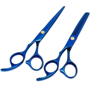 2pcs Professional Hair Style Salon Hair Scissors Stainless Steel Hair Cutting Scissors Set
