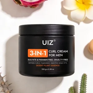 3 in 1 Curl Defining Hair Cream Smooth Anti Frizz Hair Styling Enhancing Custom Men Curling Curl Cream