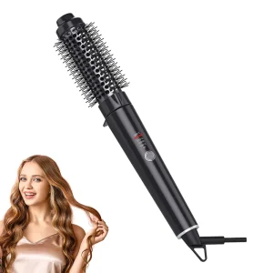 3 in 1 Fast Heating Hair Styling Tool Thermal Round Hair Comb and Electric Hair Curling Brush Hot Curlers Brushes