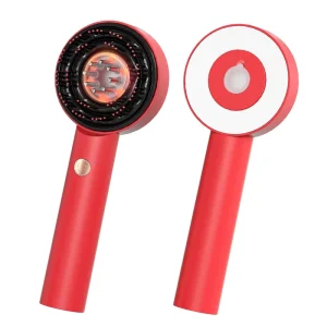 3 in 1 Hair Oil Applicator Comb Red Blue Light Therapy IPX7 Waterproof Scalp Care Brush for Home Travel Electric Scalp Massager
