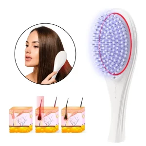 3 in 1 LED Red Light Anti Hair Loss Scalp Massager Brush Trending Products Electric Hair Growth Comb