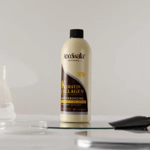 3-in-1 Rebonding Keratin Natural Hair Straightening Cream Salon Styling Perm Lotion