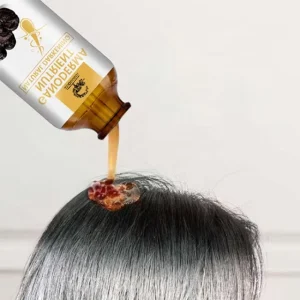 30ml Anti White Serum White to Black Serum Strengthens Hair Root Mild Non Irritating White to Black Hair Anti Grey Hair Serum
