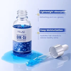 30ml Copper Peptide Follicle Activation Root Strengthening Scalp Nourishing Non Greasy Fast Absorbing Hair Growth Serum