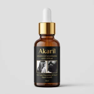30ml Vegan Organic Cruelty Free Silicone Free Private Label Advanced Nourishing Hair Serum for Hair Loss Prevention