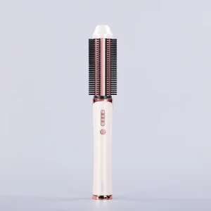 30w Rechargeable Electric Hair Curler Brush Styling Tools Salon Hair Curler Brush
