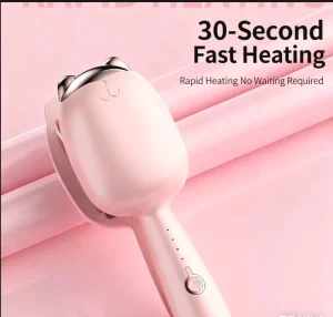 32mm Ceramic Egg Roll Hair Curler Automatic Negative Ions Ceramic Portable Salon Hair Styling Tool