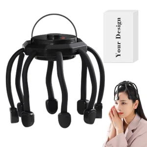 360 Degree Head Massager Cordless Portable Head Scratcher Head Massager Scalp Stress Relax Electric Scalp Massager