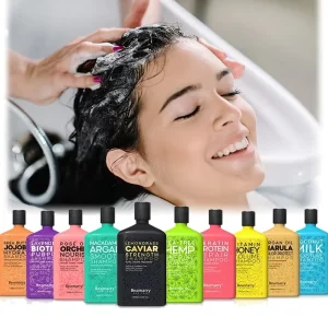 380ml Sulphate Free Shampoo Organic Argan Oil Coconut Oil Keratin Hair Shampoo