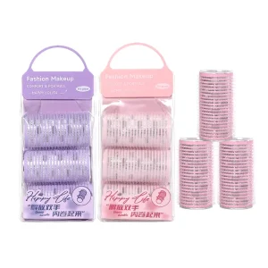 3pcs DIY Wave Curling Rollers Hair Clips Heatless Fluffy Hair Curlers Rollers Salon Tools Aluminium Hair Rollers Set