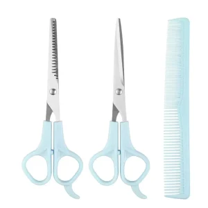 3pcs Hairdressing Scissors 6 Inch Scissors for Cutting Thinning Hair Comb Barber Accessories Salon Hairdressing Shears