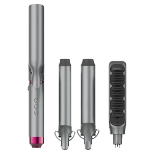 4 in 1 Multifunction Hair Styling Tools Set Straightener Curler Rollers Crimper Plancha Cabello for Hair Styling
