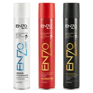 420ml Holding Spray for Hair Fresh Not Sticky All Day Hold of Hair Glitter Spray