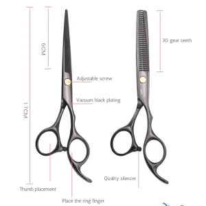 4cr Hair Scissors Cut Hair Cutting Salon Scissor Barber Thinning Scissors