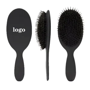 5 Colors Hairbrush Custom Logo Dry Wet Brush Detangling Hair Brush for Scalp Massage Nylon Boar Bristle Hair Extensions Brush