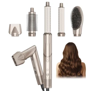 5 in 1 Hair Multi Styler Lightweight Portable High Speed One Step Hair Blow Dryer Set Professional Salon Styling Tools