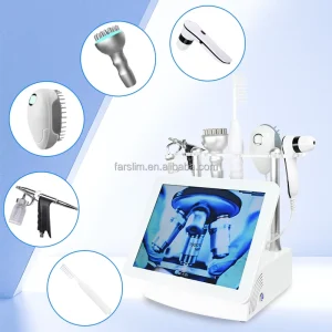 5 in 1 Hair Scalp Care Hair Growth Detector Spray High Frequency Massager Analyzer Analysis Machine Hair Analyzer Machine